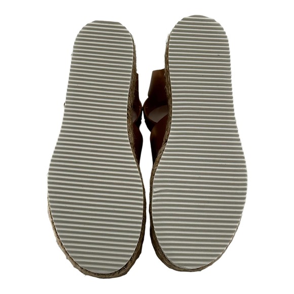 Platform Espadrilles Women’s Sandals (Tan) - Size 6.5 - Picture 9 of 11